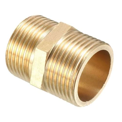 Hex Brass Nipple