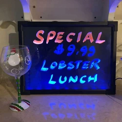 Led Writing Menu Board