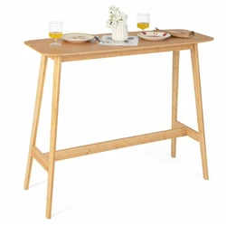 Rectangular Bamboo Table