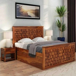 King Size Wooden Bed