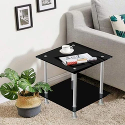 Square Glass Table