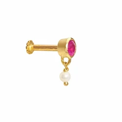 Gold Nose Pin