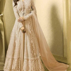 Embroidered Anarkali Suit