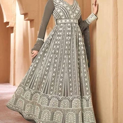 Embroidered Designer Gown