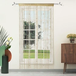 Fiber Beaded Door Curtains