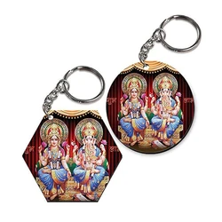 Lakshmi Ganesh Keychain