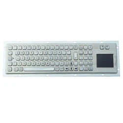 Metal Touchpad Keyboard 