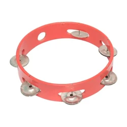 Round Plastic Tambourine 