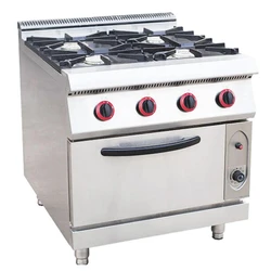 Oven Four Burner Gas