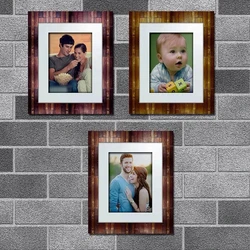 Printed Wood Photo Frame