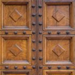 Decorative Wood Door