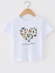 Girls Round Neck Tshirt