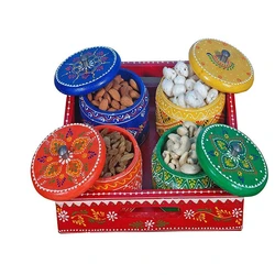 Handpainted Dry Fruit Box