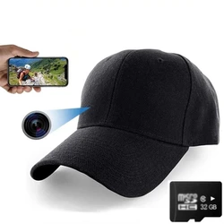 Cap Wifi Hidden Camera, Wireless, operate effortlessly