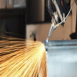 Tube Laser Cutting, Rectangular shape, controler