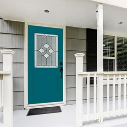 Paint Coated Grey Mild Steel Door, Style with strength