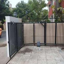 Curved Sliding Gate, Constructed with strong materials