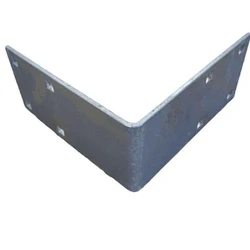 Galvanised Steel Corner Bracket, Sturdy steel material