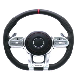 Custom Steering Wheels, Leather covering grip