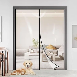 Magnetic Ac curtain, Plain transparent colors