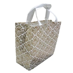 Loop Handle Printed Non Woven Bag, 5 kg weight capacity