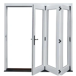 Aluminum Folding Door, Hotel and office use, 20mm thick