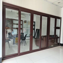 Rectangular Sliding Door, Silver color, good quality