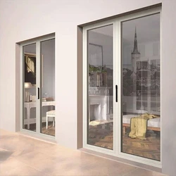 Exterior Aluminium Door, 3 to 4ft width, sliding style