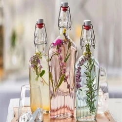 Swing Glass Flask, 100% lead and toxin-free