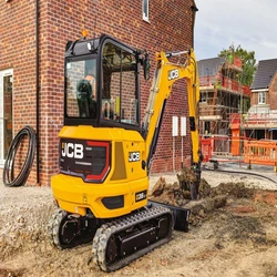 Jcb Mini Excavator, Low weight, lift capacity