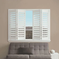 Foldable Wooden Window Shutters, Self shutdown feature