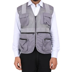 Workwear Safety Reflector Jacket, Comfortable, breathable