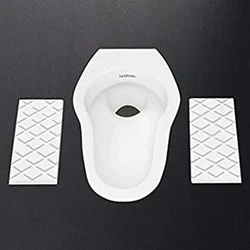Hindware Indian Toilet Seat, Pvc material, white color
