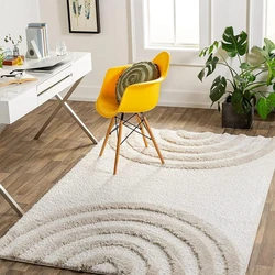 White Carpet Living Room, warm, versatile