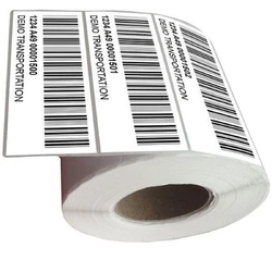 Barcode Adhesive Stickers, Scratch free, smudge-free