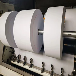 Plain Thermal paper jumbo rolls, Waterproof, Smooth
