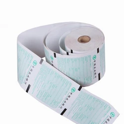 ATM Cash Receipt Paper, High contrast thermal print