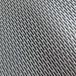Textured SS Perforated Sheet, Embossed pattern
