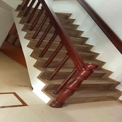 Polished Wooden Railing