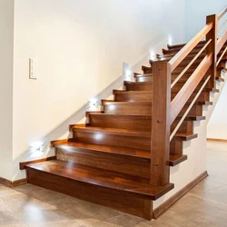 Natural Wooden Staircase