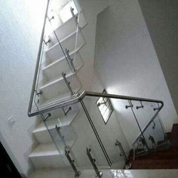Silver Staircase Railing