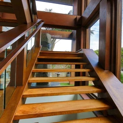 Teak Wood Staircase