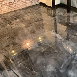 Epoxy Metal Floor