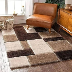 Rectangular Polyester Rug — Floor rug hotel usage