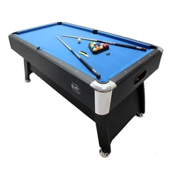 Pool American Table — Solid wood rail material
