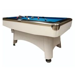 Imported Pool Table — Resin material white black