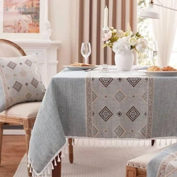 Embroidered Soft Table Cover