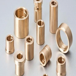 Round Bronze Bushes — Copper material industrial use