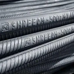 Shree TMT Bars — 16mm diameter 3 12mm thickness
