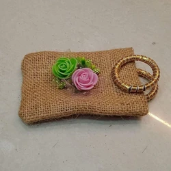Jute Clutch Bags